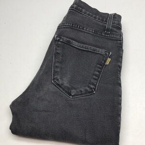 MADE IN USA 🇺🇸 VIBRANT GRAYWASH HIGH-RISE SLIM TAPERED JEANS 5/26x27 🇺🇸